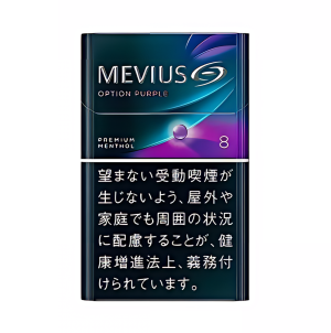 MEVIUS PREMIUM MENTHOL OPTION PURPLE 8 mg 10 Packs