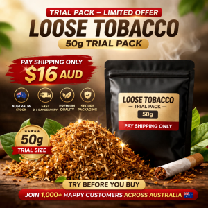 50g Loose Tobacco Trial Pack (Limited to One Per Customer) 50g Loose Tobacco Trial Pack (Limited to One Per Customer)